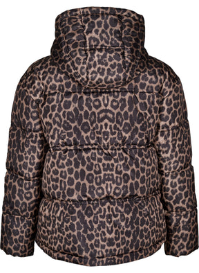 Zizzi Lea Jacket in Leopard Print