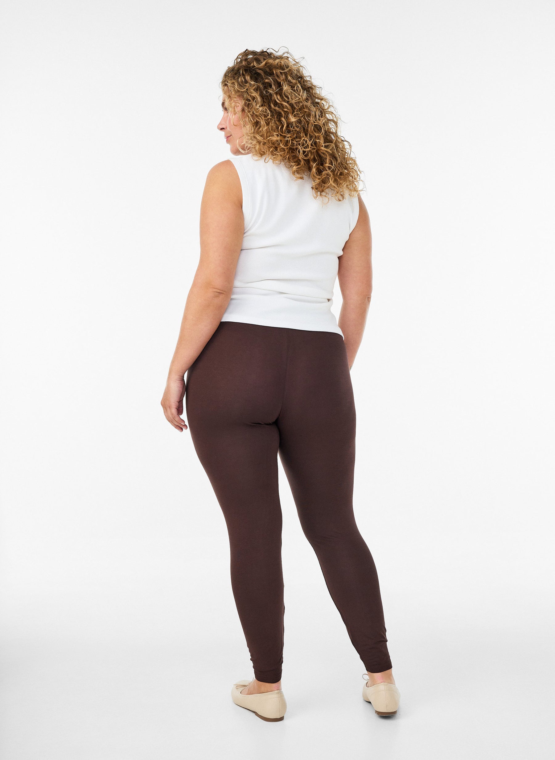 Zizzi Leggings in Brown 