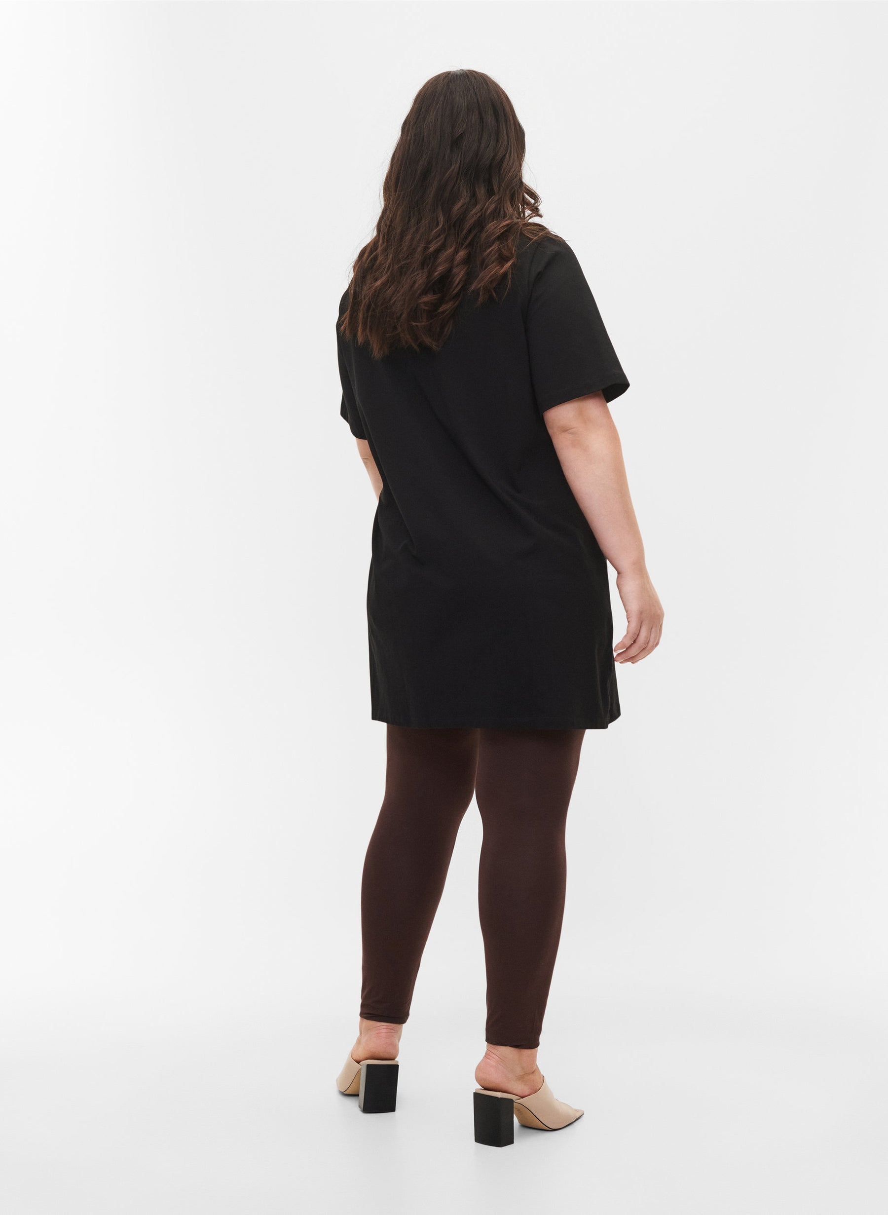Zizzi Leggings in Brown 