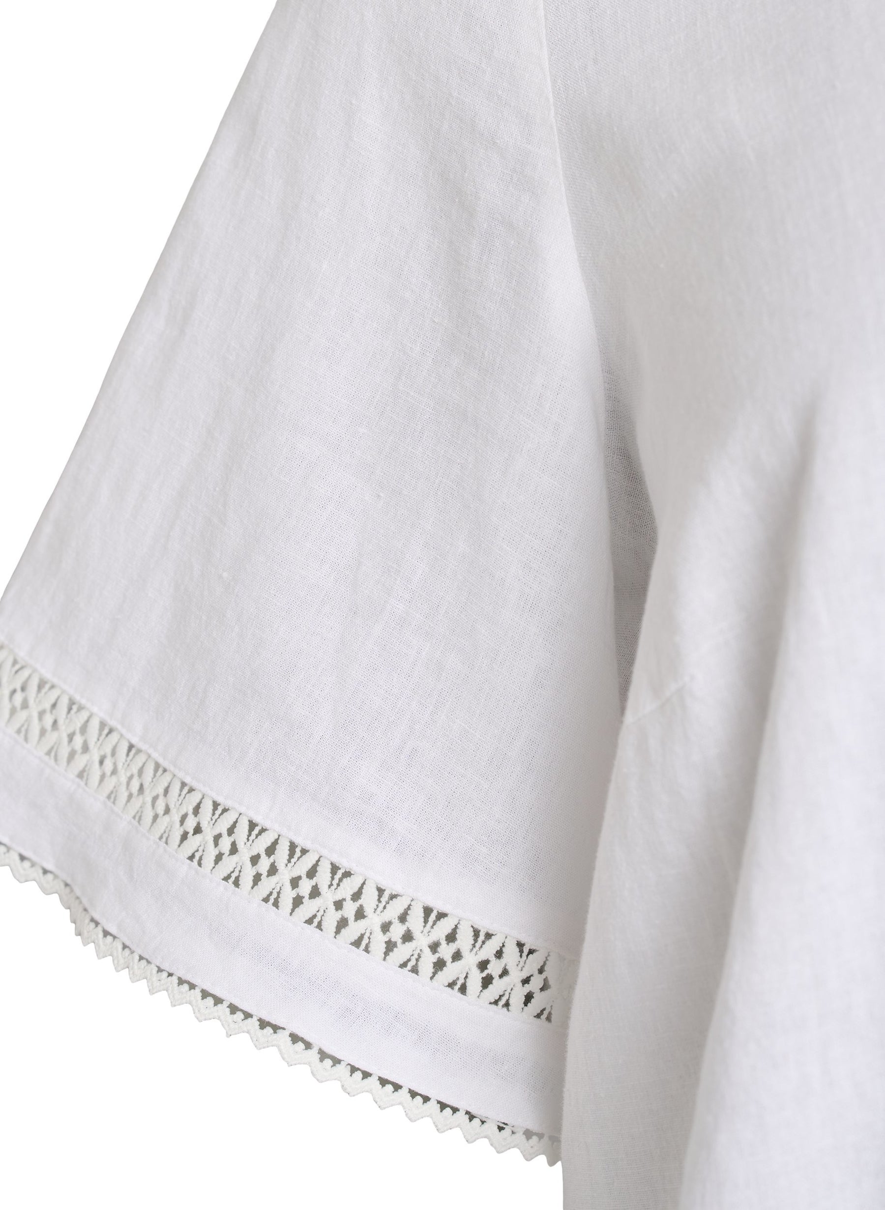 Zizzi Lina Blouse in White 