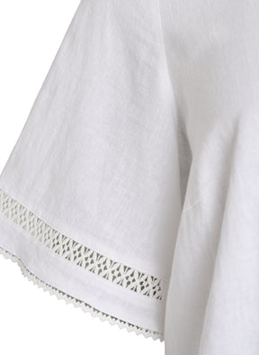 Zizzi Lina Blouse in White 
