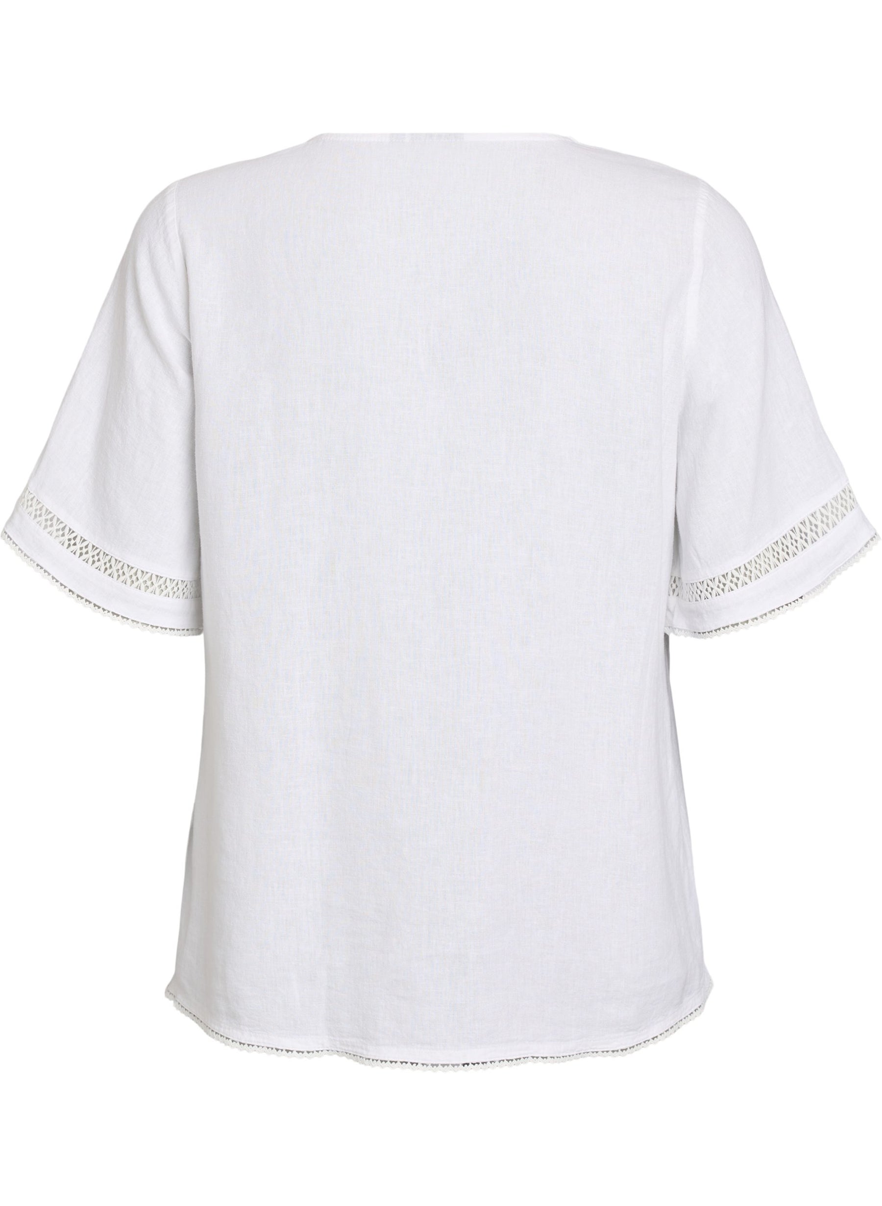 Zizzi Lina Blouse in White
