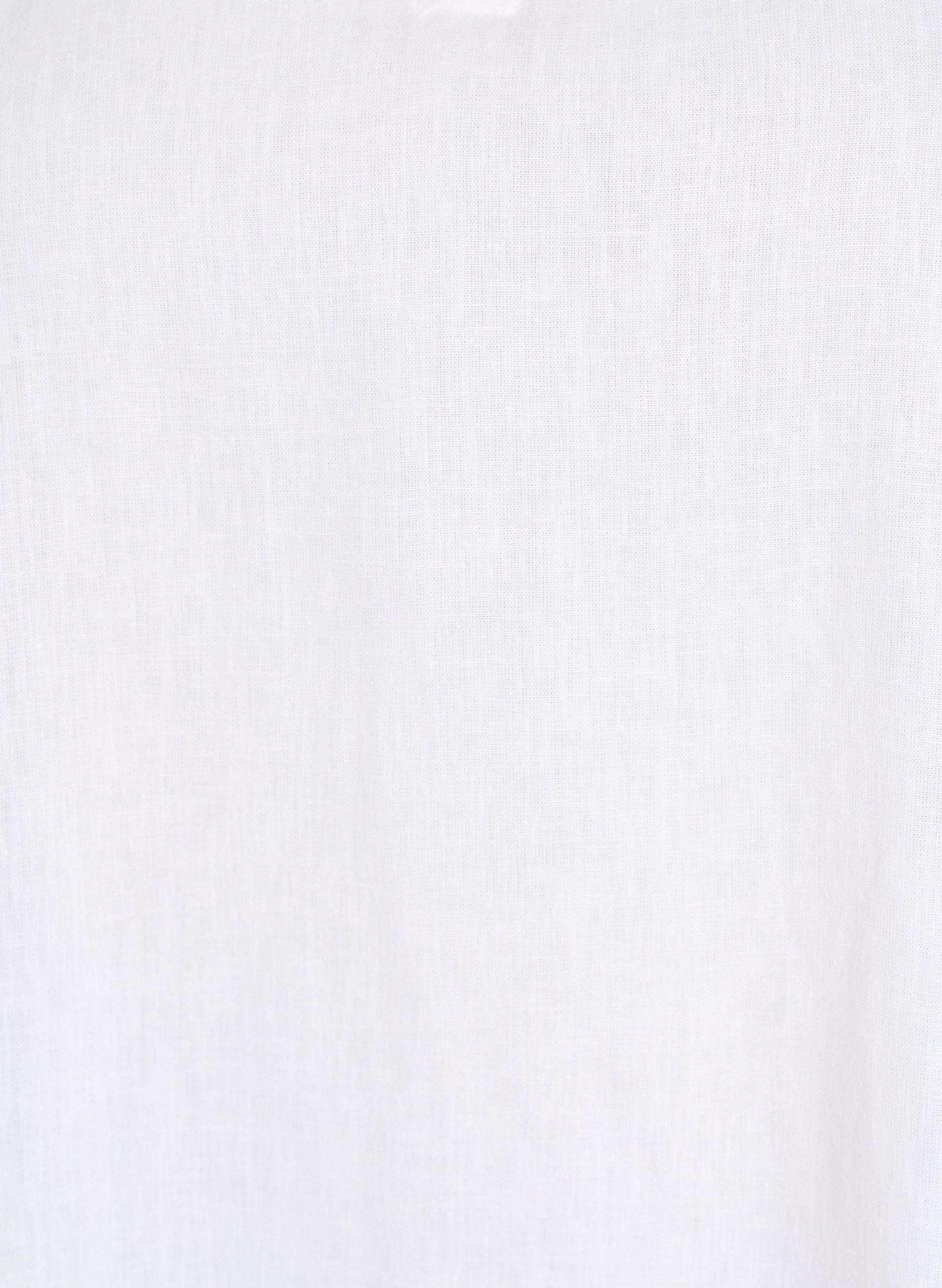   Zizzi Lina Frill Blouse in White