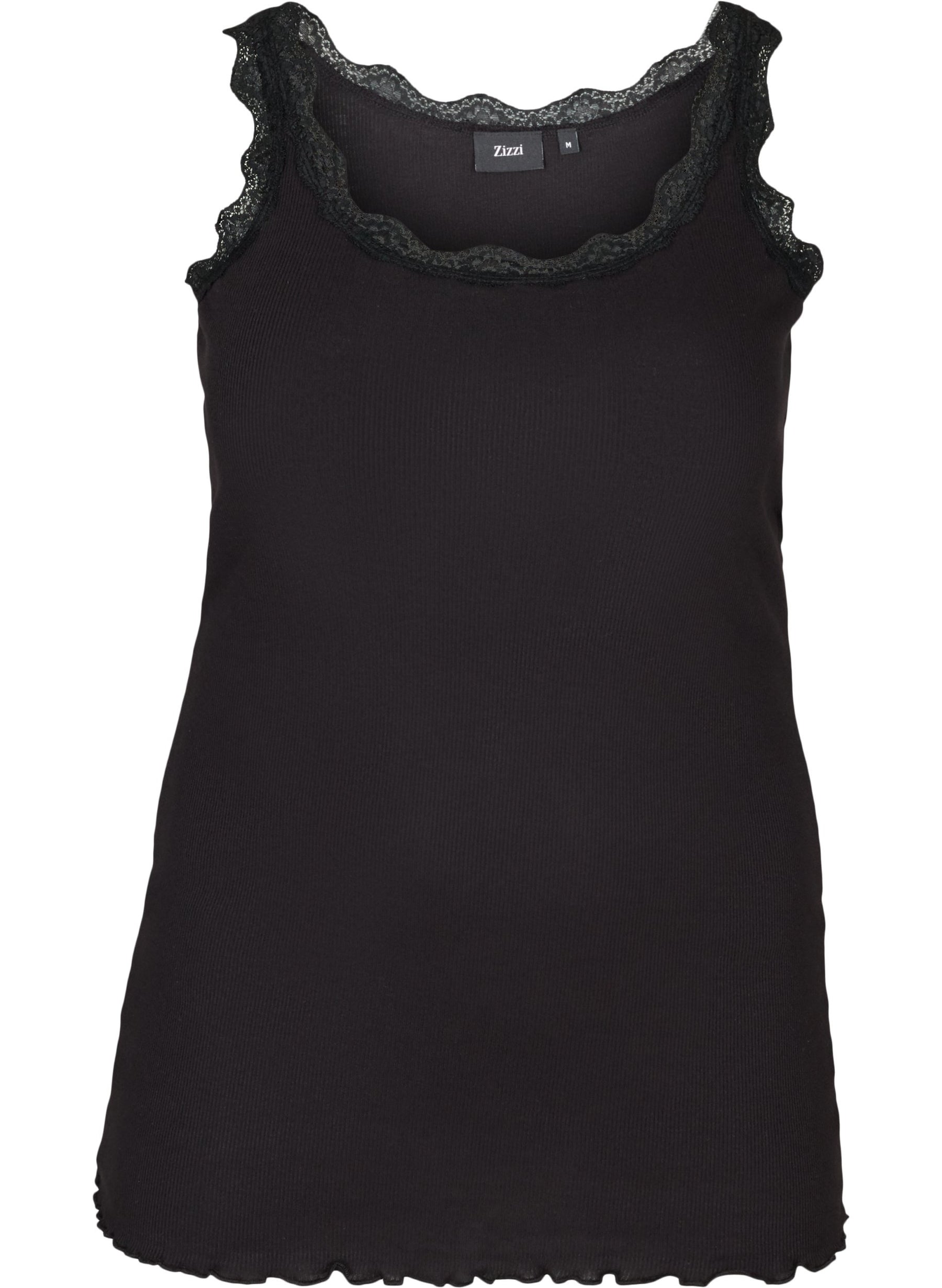 Zizzi Liv Vest in Black