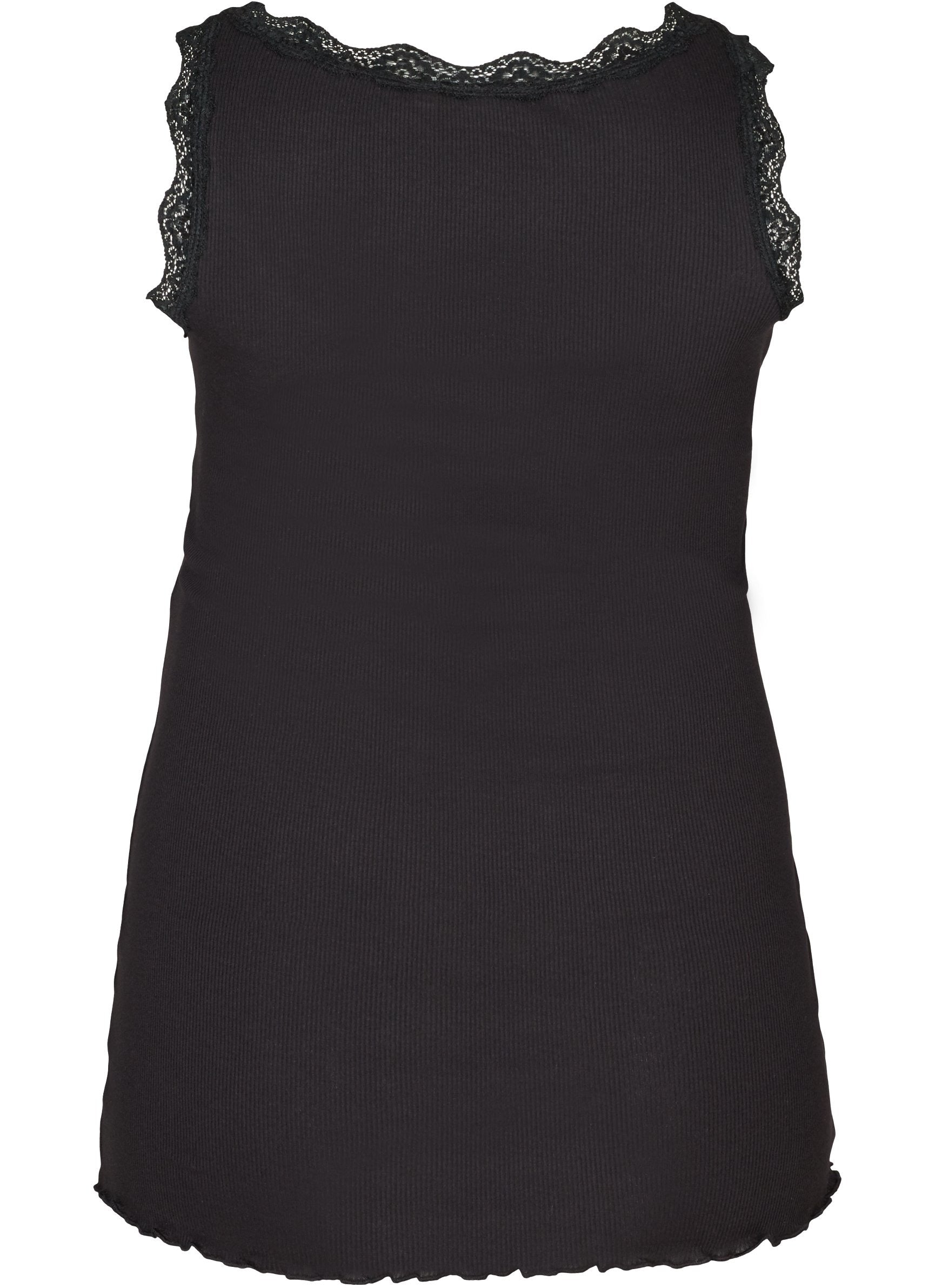 Zizzi Liv Vest in Black