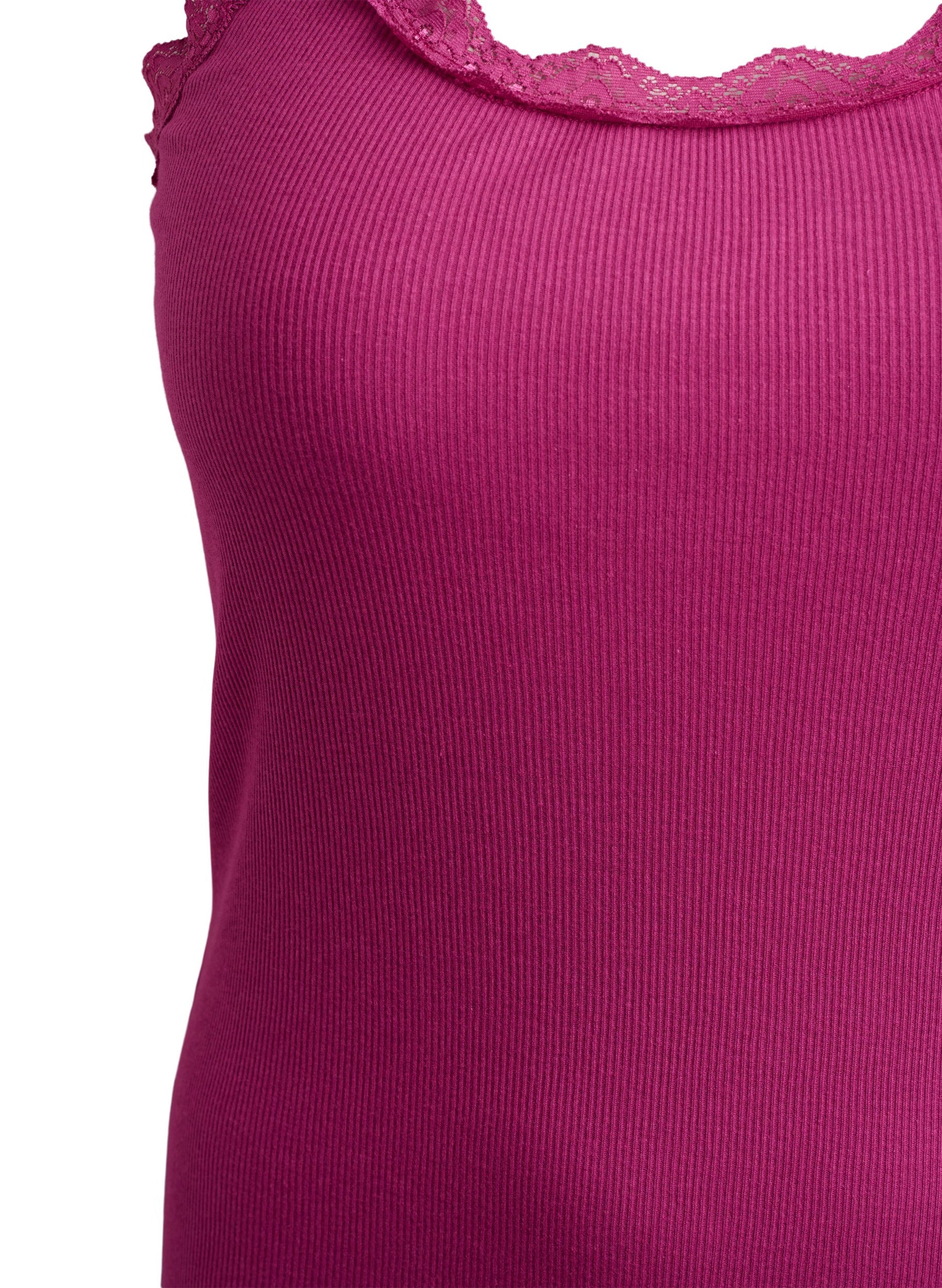 Zizzi Liv Vest in Boysenberry 