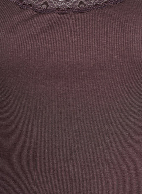 Zizzi Liv Vest in Seal Brown 