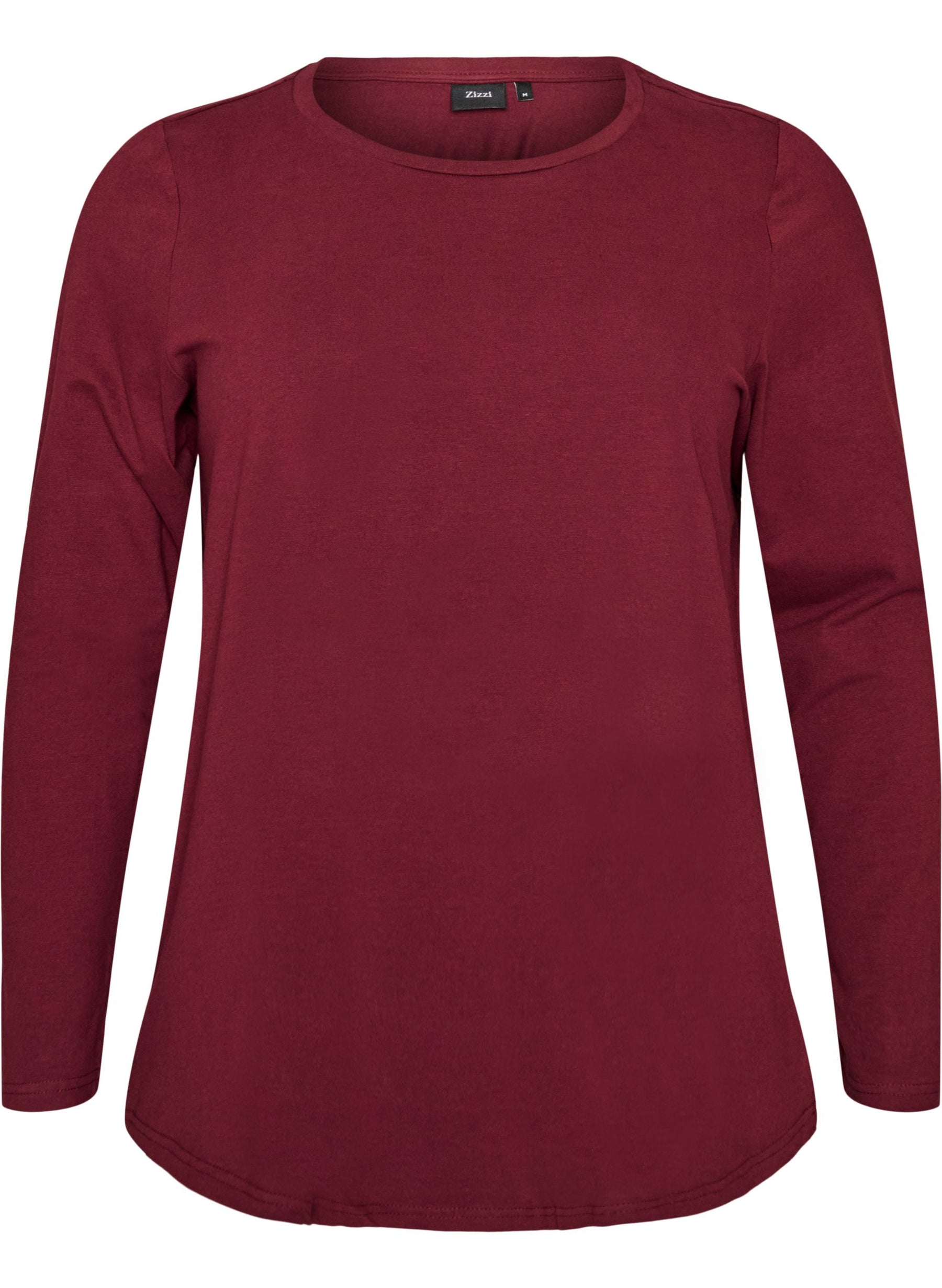 Zizzi Long Sleeve Top in Port Royal 