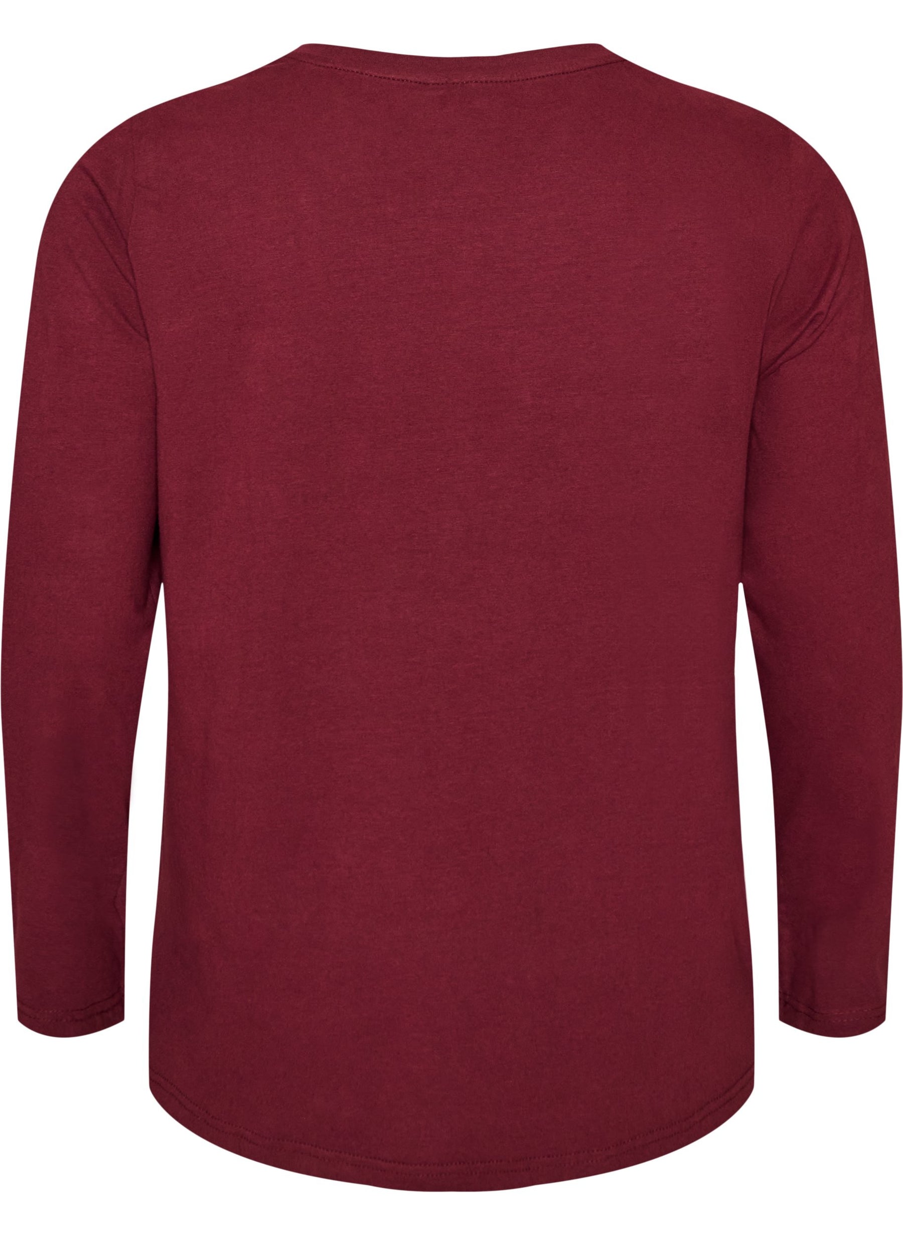 Zizzi Long Sleeve Top in Port Royal 