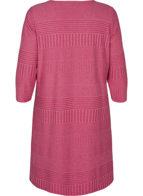 Zizzi Mari Dress in Pink