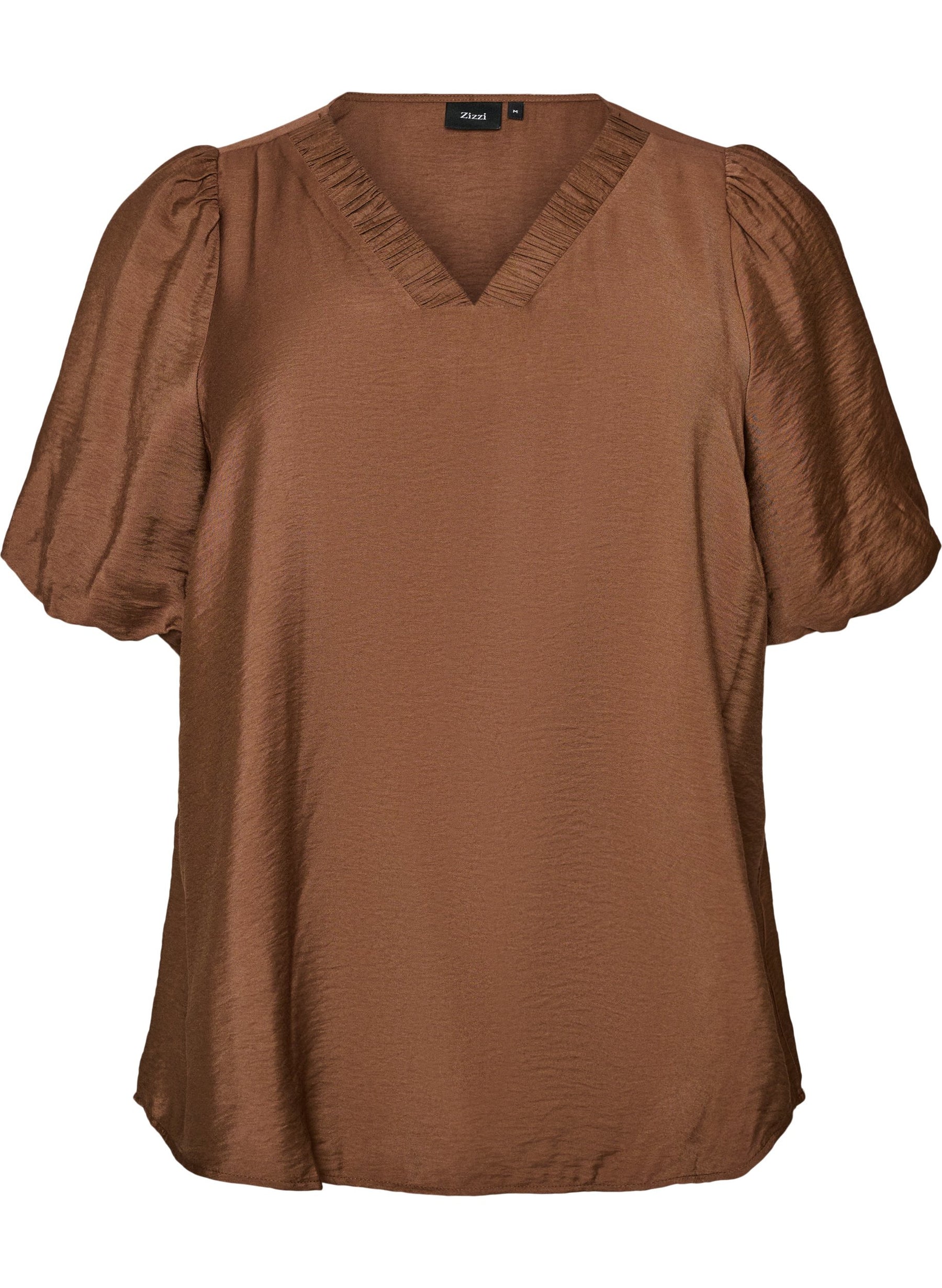 Zizzi Meredith Blouse in Carafe 