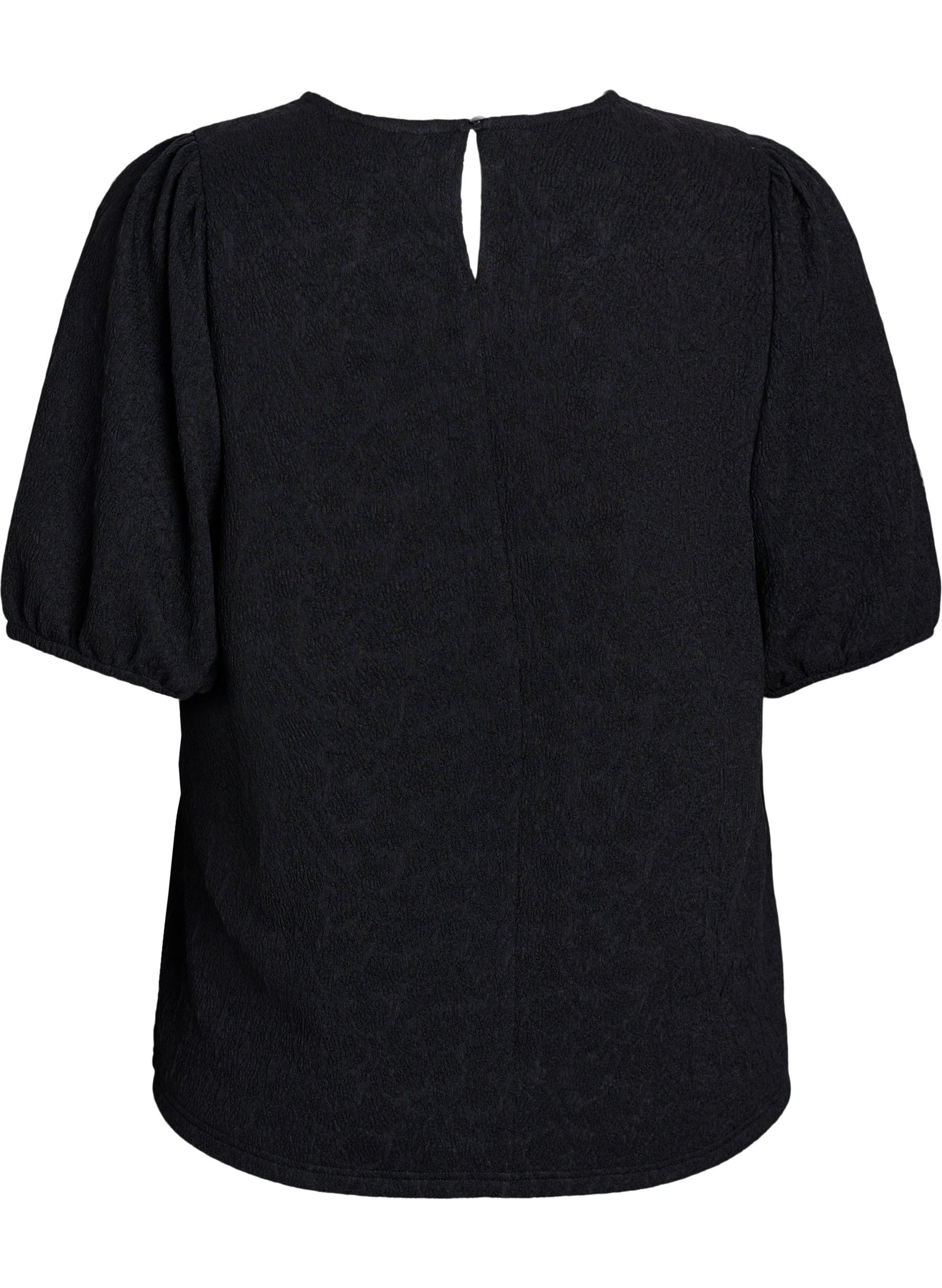Zizzi Mina Blouse in Black