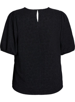 Zizzi Mina Blouse in Black