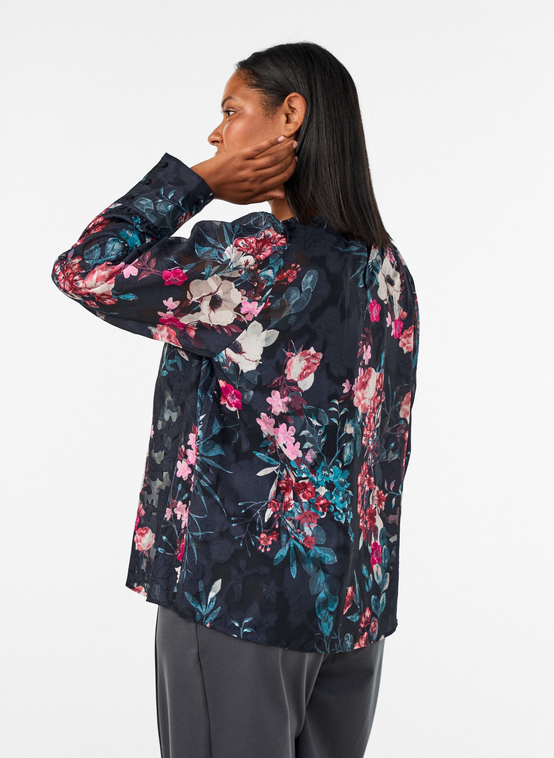 Zizzi Mirasol Blouse in Black