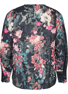 Zizzi Mirasol Blouse in Black 