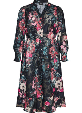 Zizzi Mirasol Dress in Black 