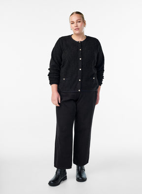 Zizzi Nija Cardigan in Black
