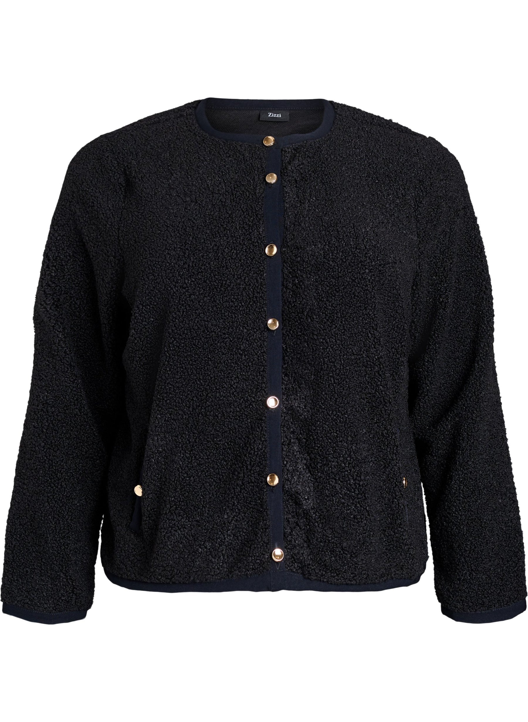 Zizzi Nija Cardigan in Black
