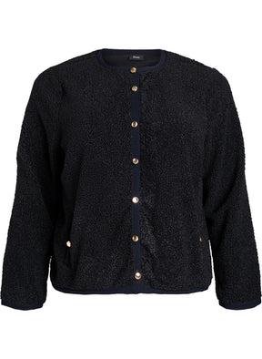 Zizzi Nija Cardigan in Black