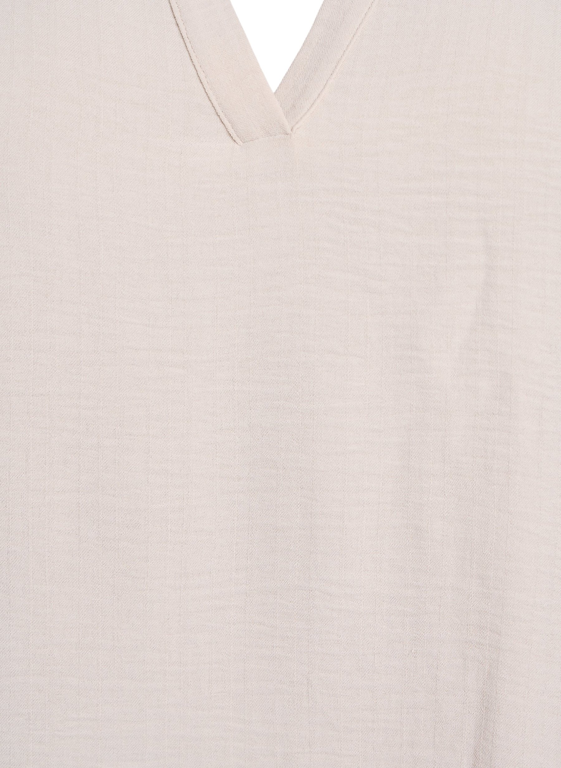 Zizzi Nilla Blouse in Beige  