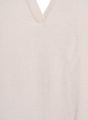 Zizzi Nilla Blouse in Beige  