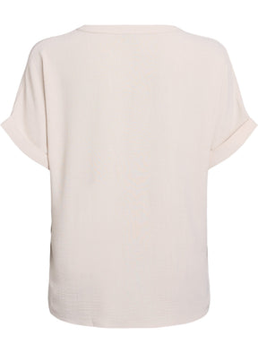 Zizzi Nilla Blouse in Beige  