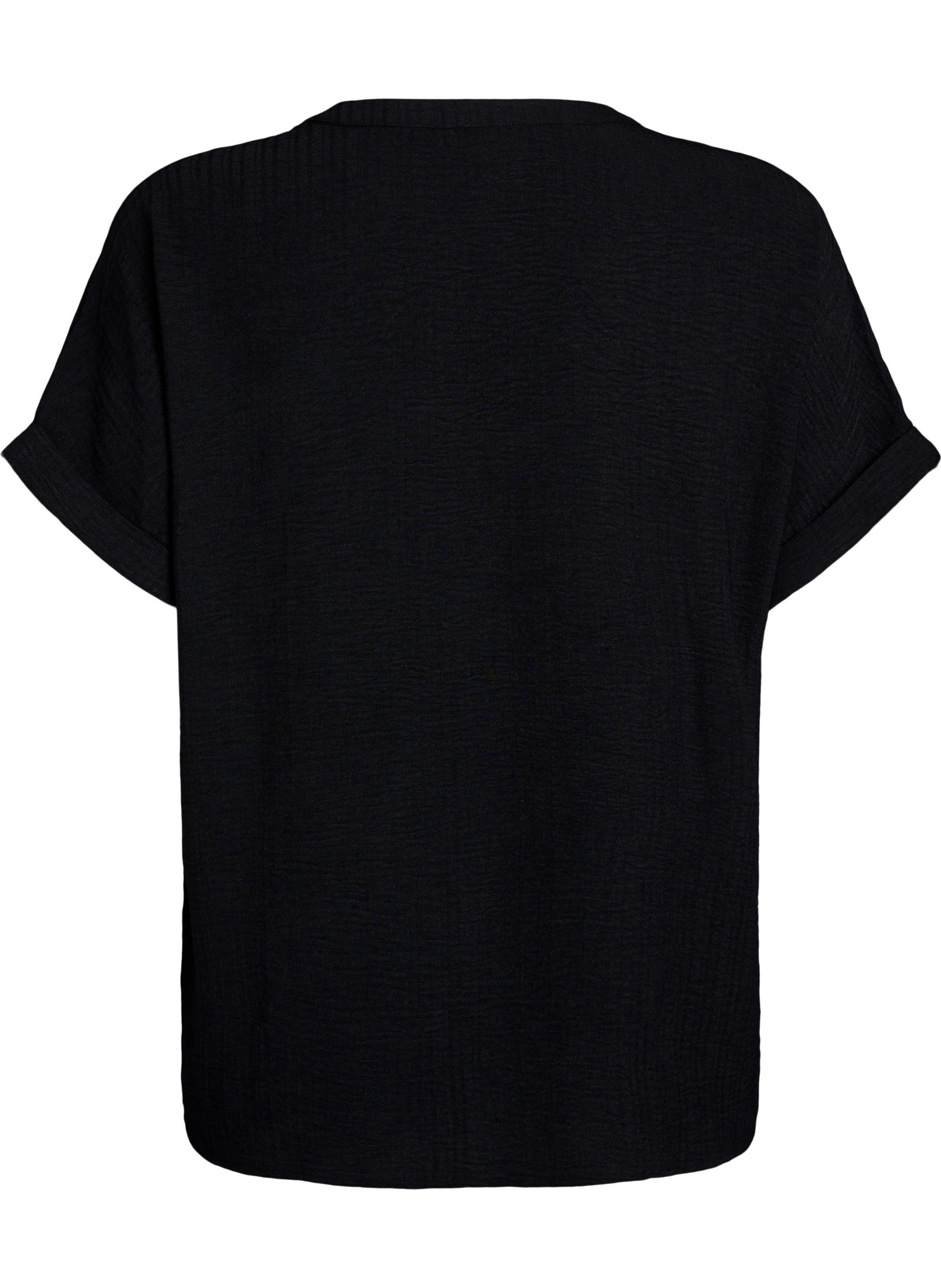 Zizzi Nilla Blouse in Black 