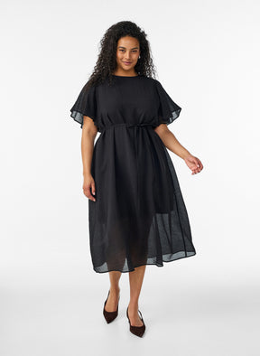 Zizzi Nora Dress in Black 