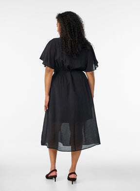 Zizzi Nora Dress in Black 