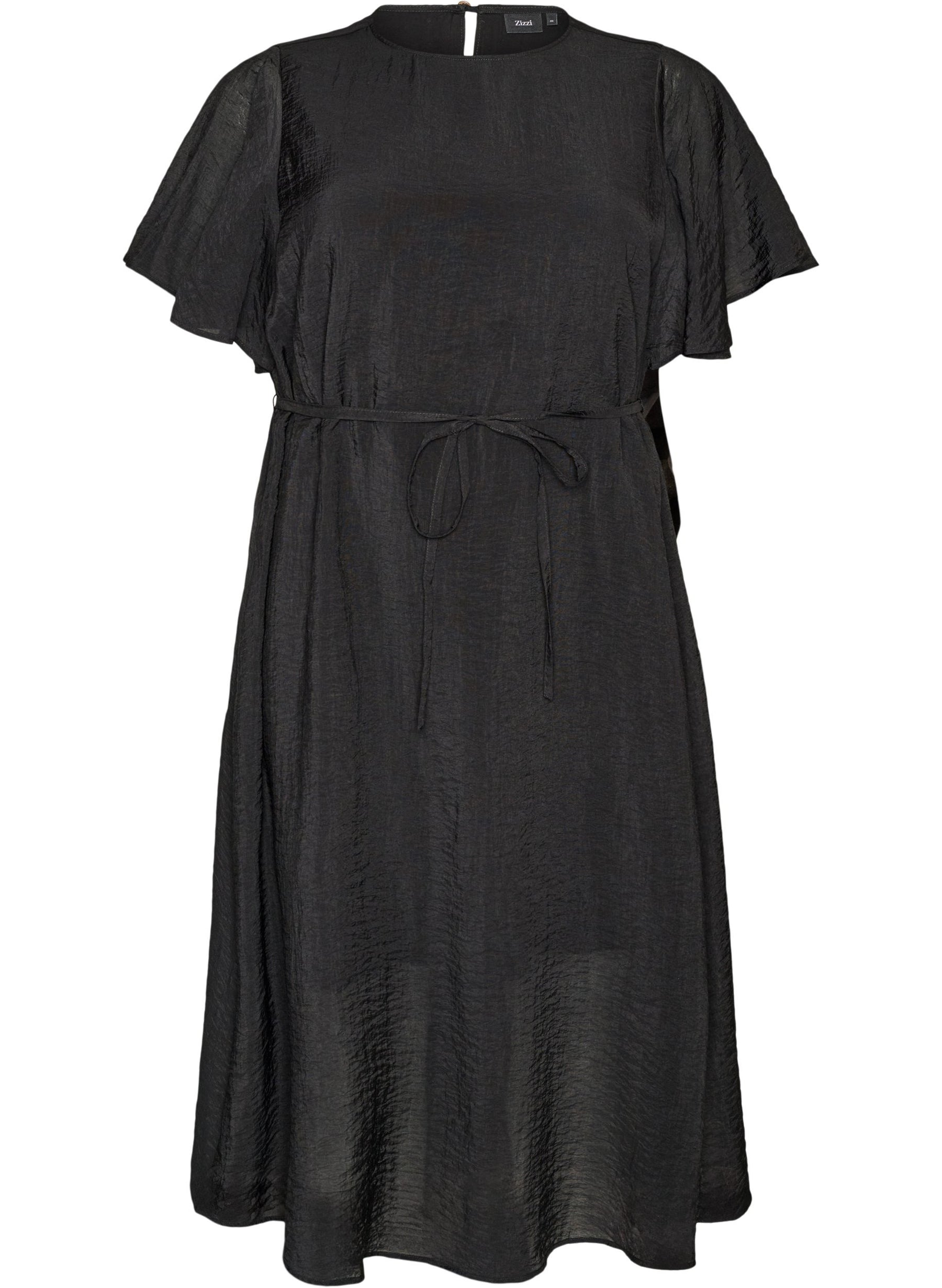Zizzi Nora Dress in Black 
