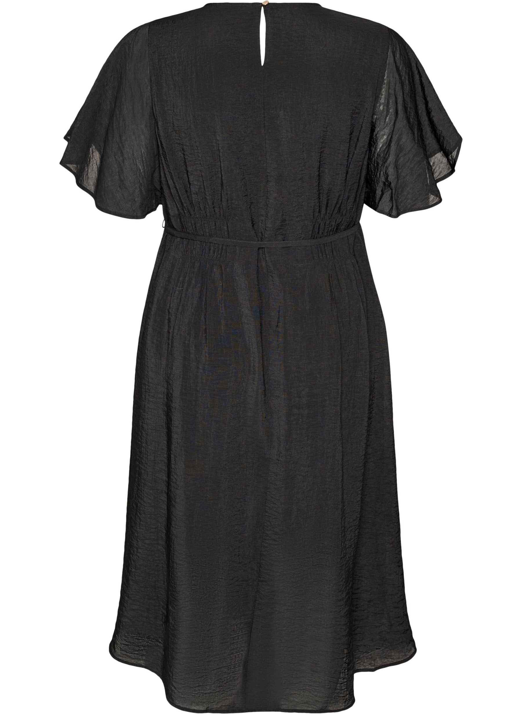 Zizzi Nora Dress in Black 
