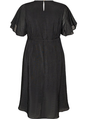 Zizzi Nora Dress in Black 