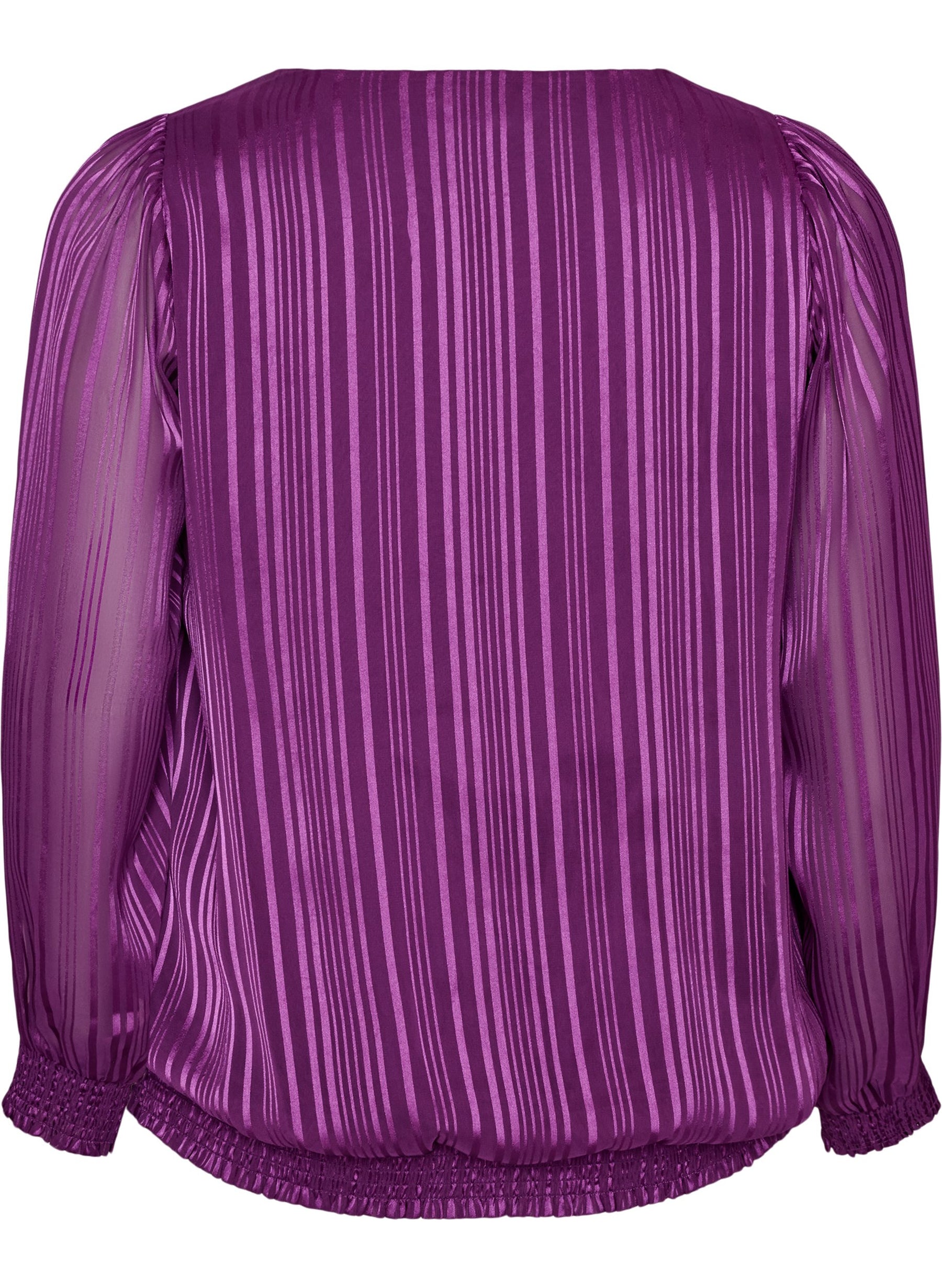 Zizzi Rita Blouse in Plum 