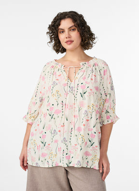 Zizzi Rosan Floral Blouse 