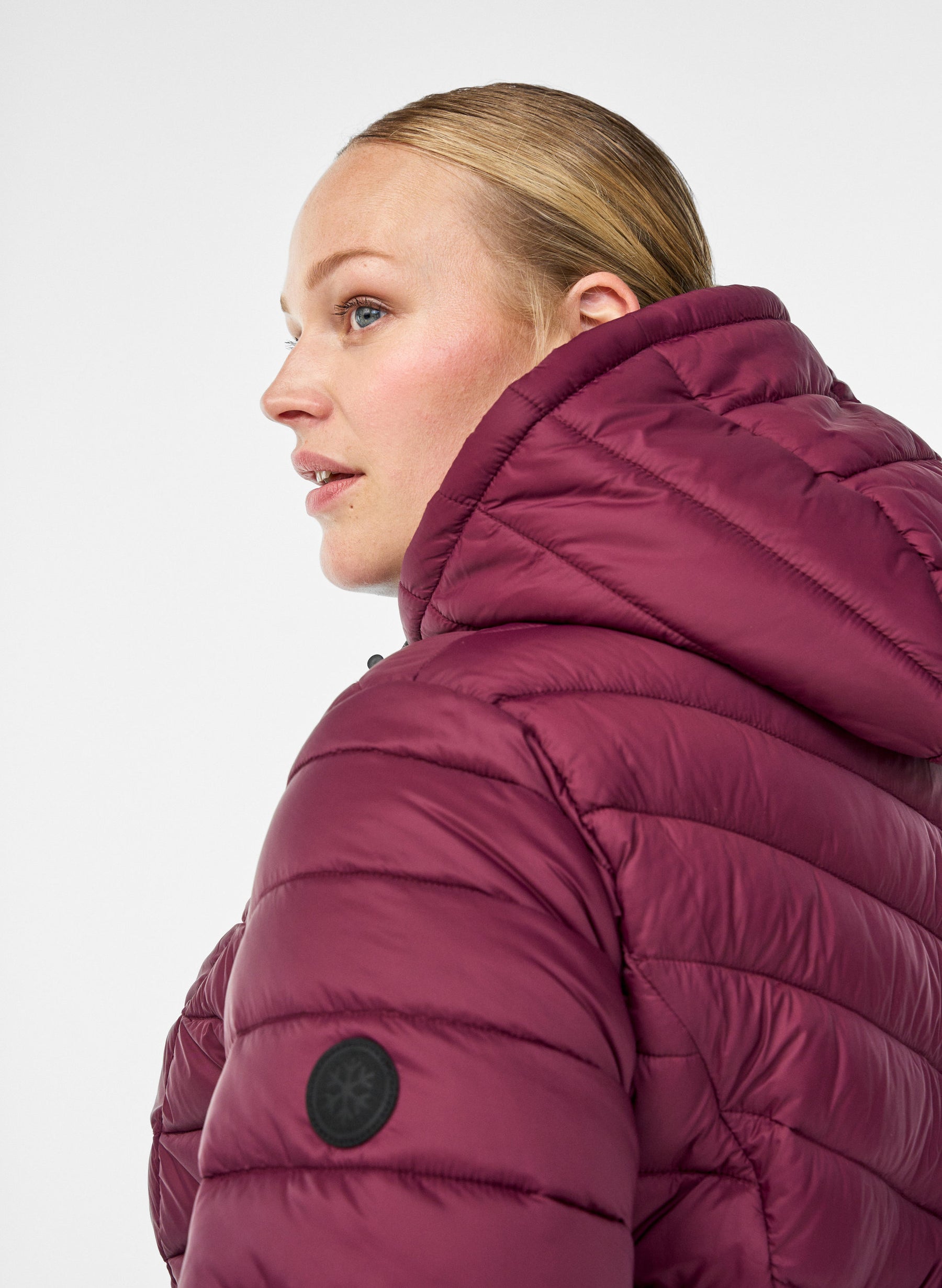 Zizzi Sally Lightweight Jacket in Fig 