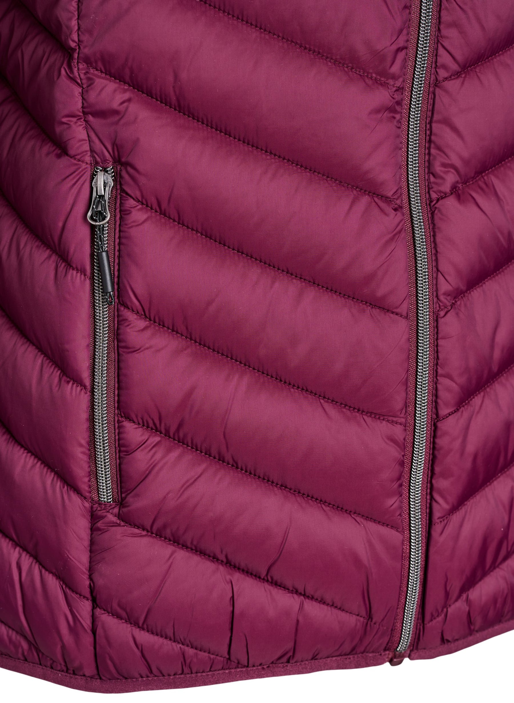 Zizzi Sally Lightweight Jacket in Fig 