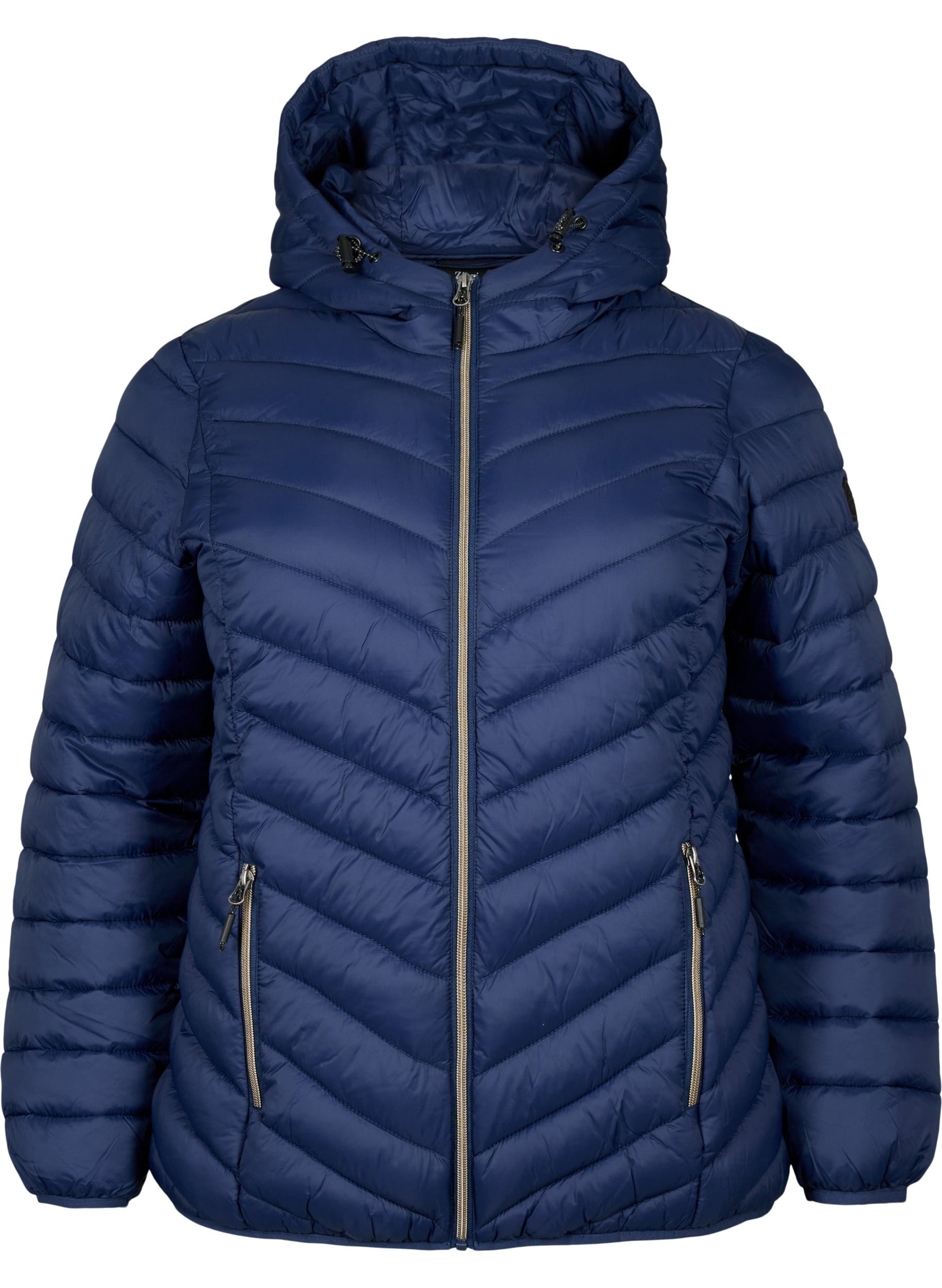 Zizzi Sally Lightweight Jacket in Navy