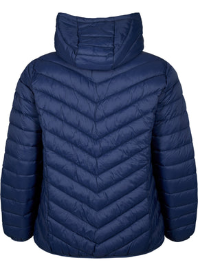 Zizzi Sally Lightweight Jacket in Navy