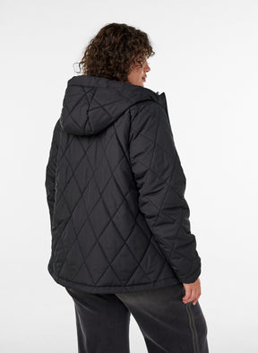 Zizzi Shanghai Jacket in Black 