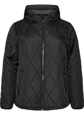 Zizzi Shanghai Jacket in Black 
