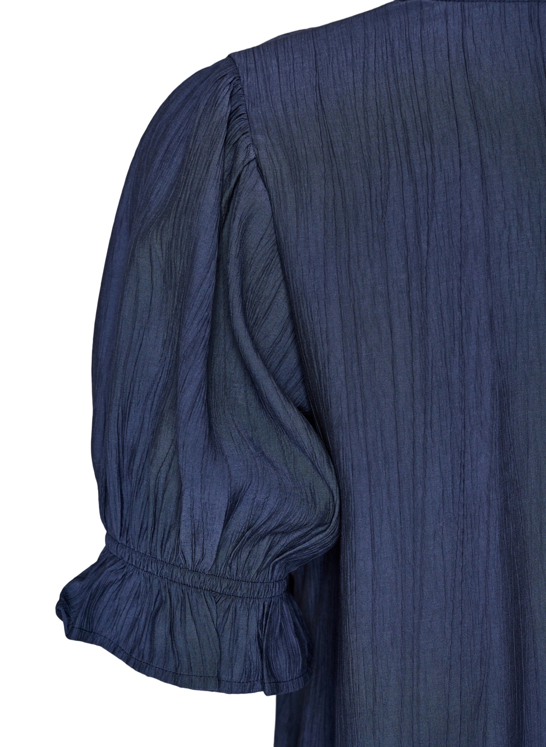 Zizzi Sia Blouse in Navy 