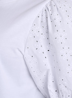 Zizzi Sofia T-Shirt in White