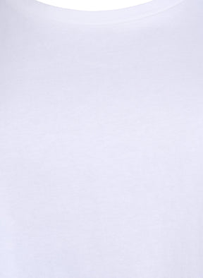 Zizzi Sofia T-Shirt in White
