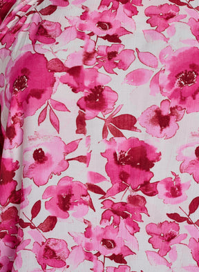 Zizzi Sol Blouse in Pink 
