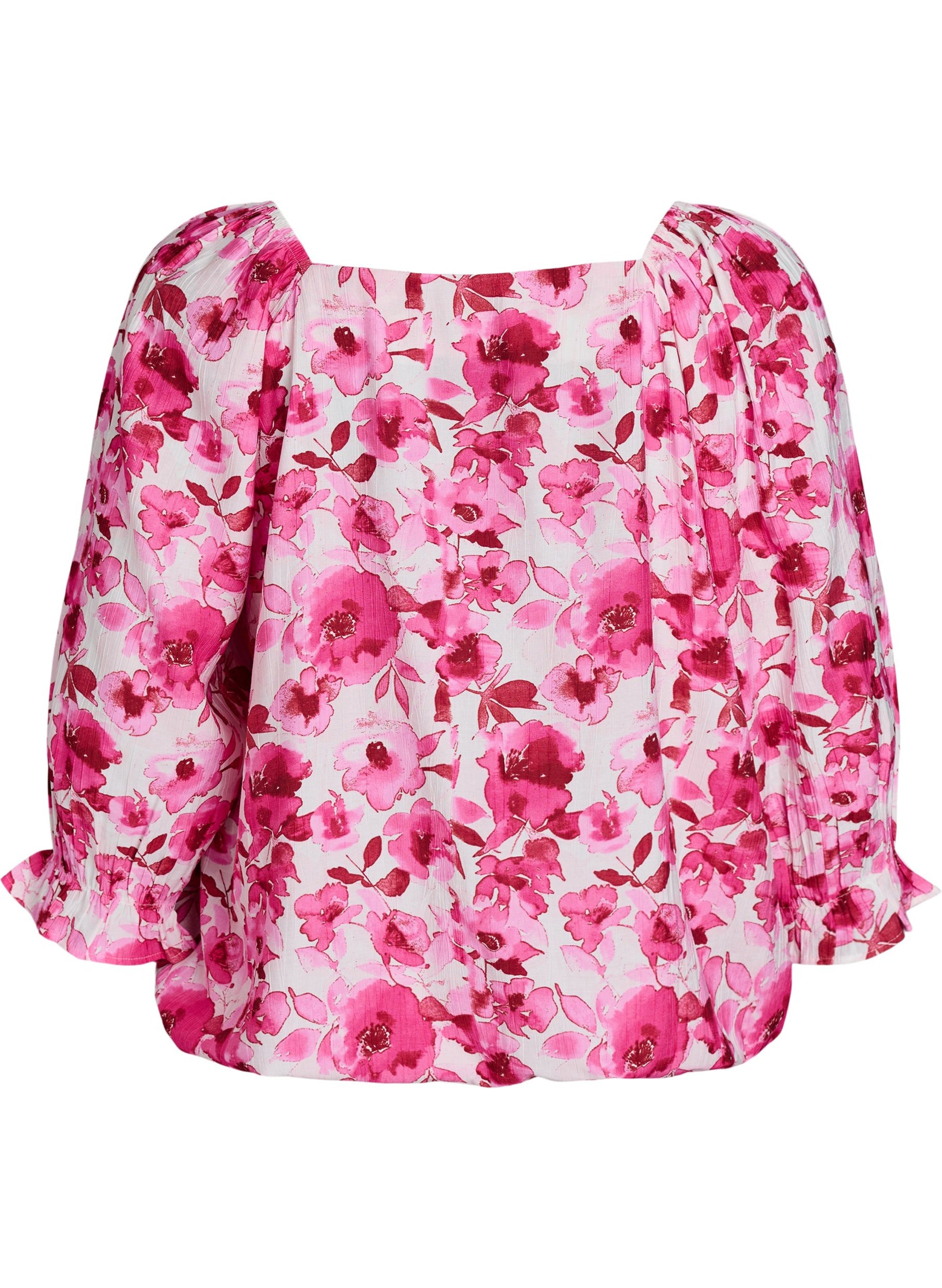 Zizzi Sol Blouse in Pink 