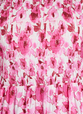 Zizzi Sol Dress in Pink 