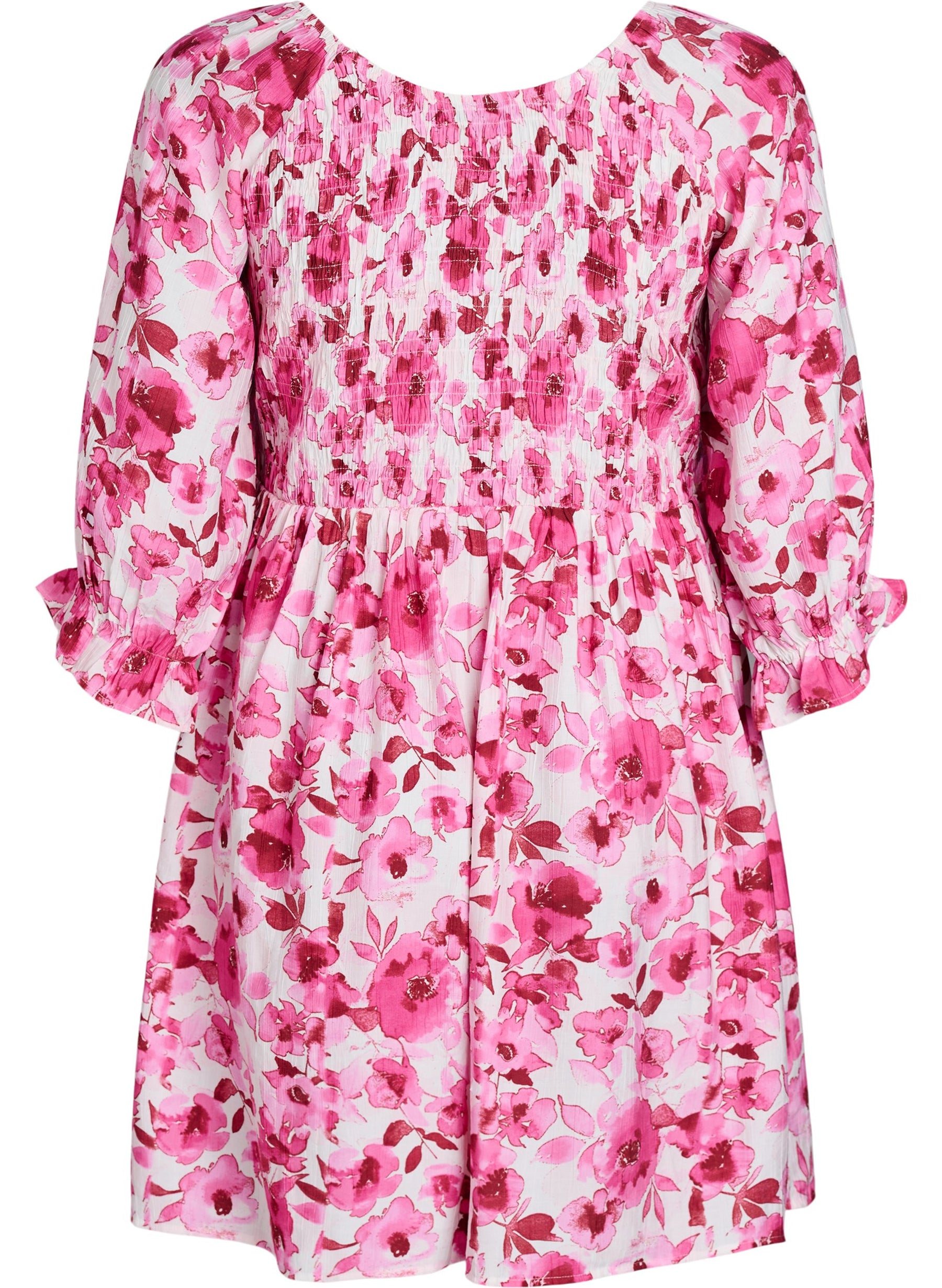 Zizzi Sol Dress in Pink