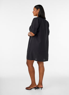 Zizzi Stina Dress in Black 