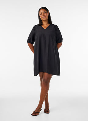 Zizzi Stina Dress in Black 