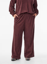 Zizzi Surine Trousers in Wine